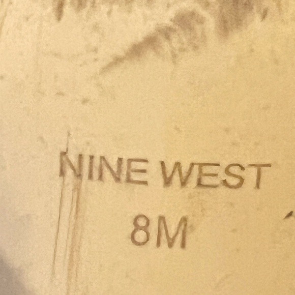 NINE WEST Women's blue heels - Picture 5 of 5